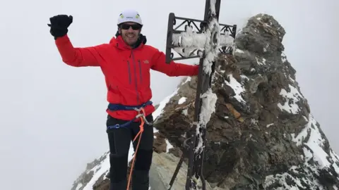 Rockinghorse Josh Braid training for his trip to the South Pole