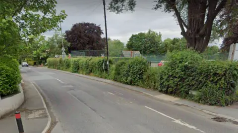 Google Mitton Road in Whalley