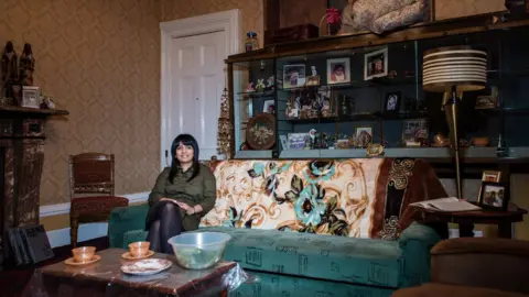 Outroslide Photography Dawinder Bansal in a 2016 version of her installation