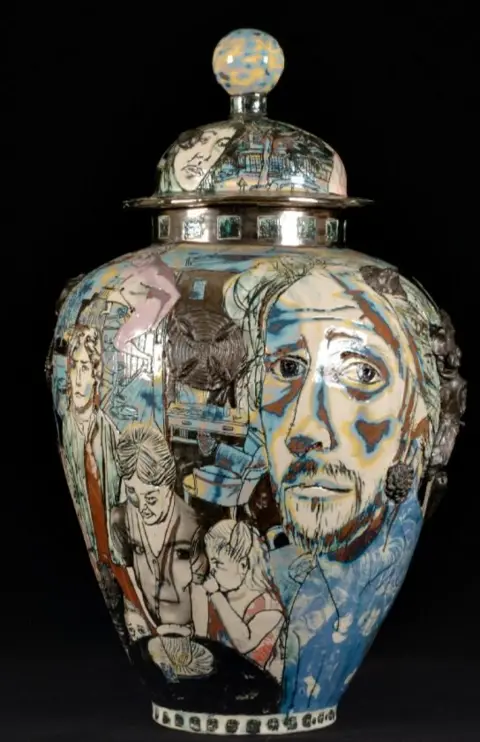 Grayson Perry. Image by Birmingham Museums Trust Grayson Perry, Who Am I