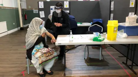 BBC Vaccinations at the mosque