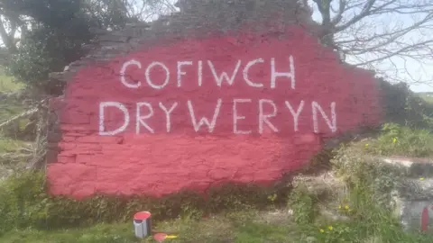 Leena S Farhat Picture of the repaired wall