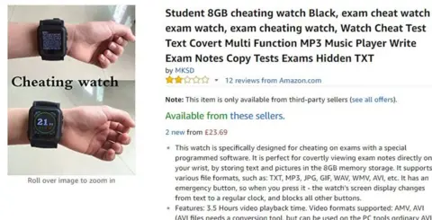 Amazon Cheat watch