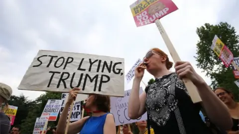 PA Protesters in Regent's Park