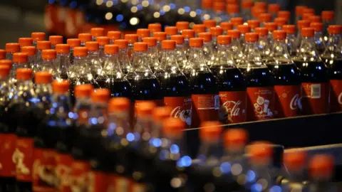 Getty Images Bottles of Coca-Cola