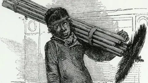 Getty Images/Universal History Archive A London chimney sweep. From ''London Labour and the London Poor'', London, 1861.