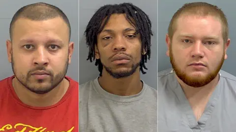 Bedfordshire Police Taleb Hussain, Delpierro Mothersill, Damien Rooney