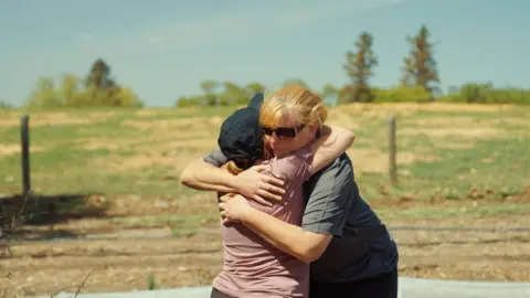BBC / Studio Lambert The pair hugging