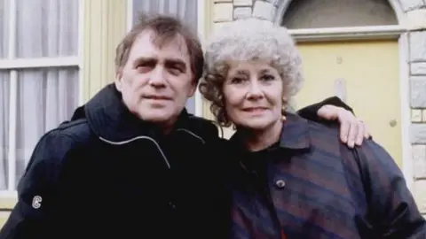 Granada Bill Tarmey and Liz Dawn