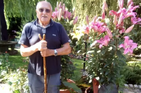 Davina Ross Mr Ross and his plants