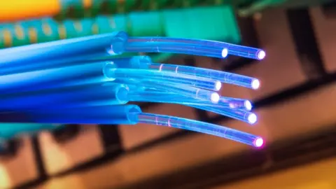 Getty Images Fibre optic cables