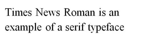Times News Roman