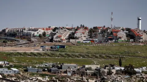 AFP Jewish settlement of Adam in the occupied West Bank