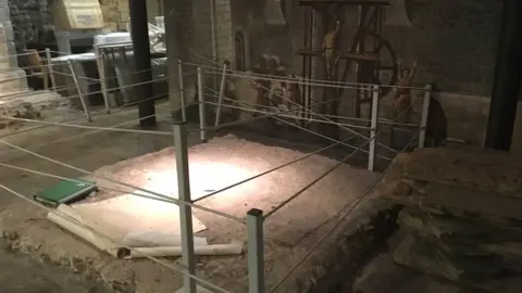 Excavation at Norwich Castle