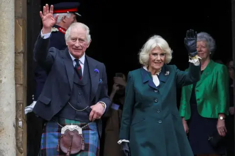 Reuters King Charles and the Queen Consort