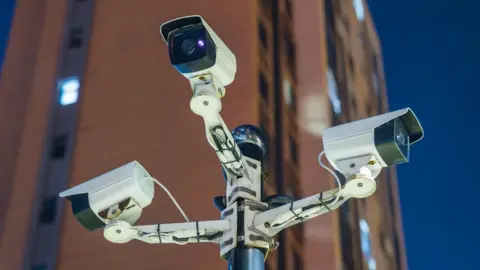 Getty Images Surveillance cameras