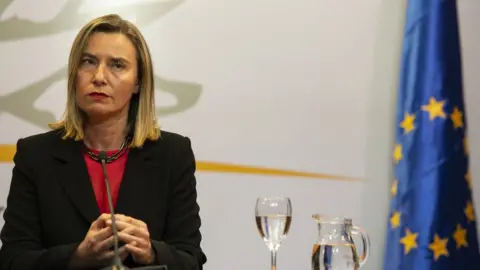 Getty Images The EU's foreign policy chief Federica Mogherini