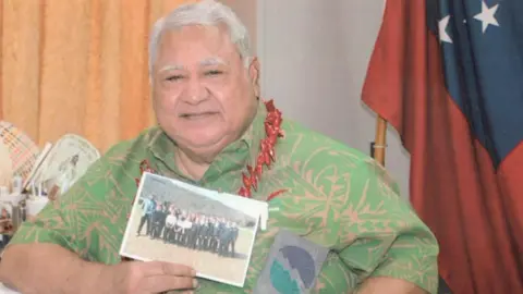 Gareth Williams Tuila'epa Sa'ilele Malielegaoi, Prime Minister of Samoa