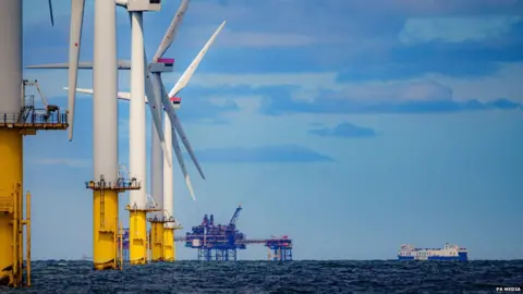 PA Media Offshore wind turbines
