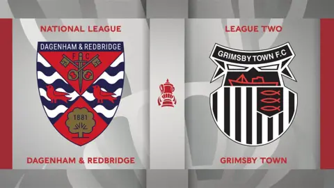 Dagenham & Redbridge v Grimsby Town