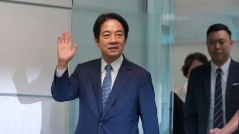 Getty Images Taiwanese vice president William Lai