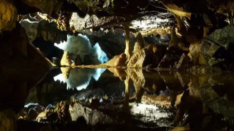 Getty Images Gough's cave in Cheddar Gorge