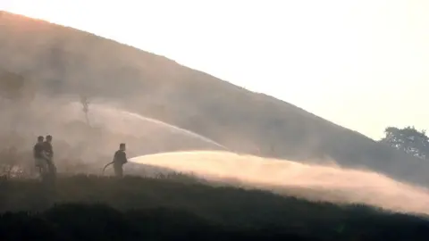 PA Saddleworth Moor fire