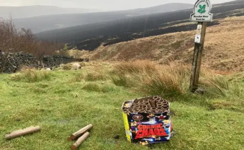 Box of fireworks