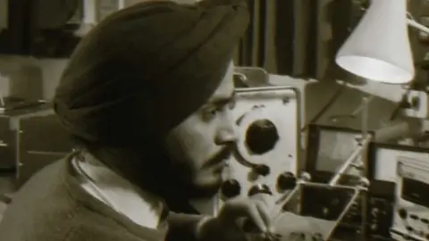 Man in Electrical Department, 1969