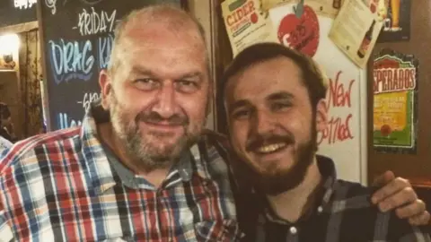 Family photo Jack and Carl Sargeant