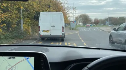 Derbyshire Police Suspect van