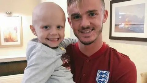 James Maddison Sophie Taylor with James Maddison