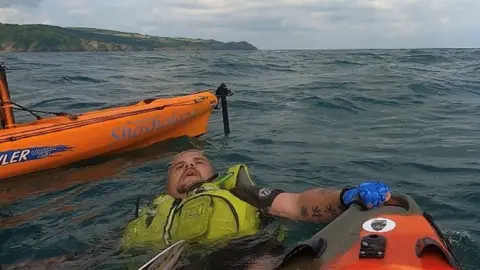 RNLI Kayak rescue