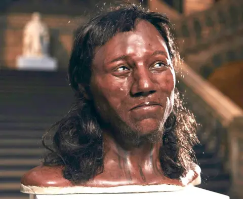 Channel 4/Plimsoll Productions Cheddar Man reconstruction