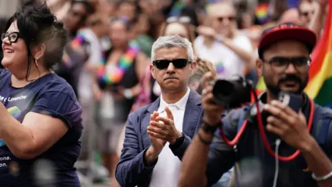 PA Media Mayor of London Sadiq Khan