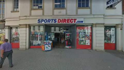 Google Sports Direct store in Cheltenham