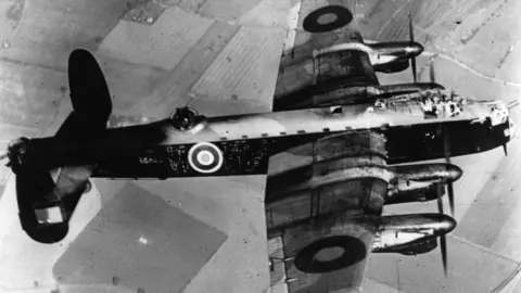 Hulton Archive Picture of a Lancaster Bomber