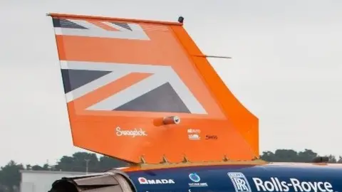 BLOODHOUND SSC Fin