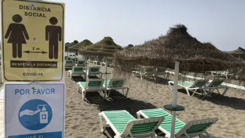 Beach at Torremolinos