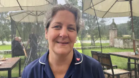 Richard Daniel/BBC Organ donation nurse, Natalie Ashley