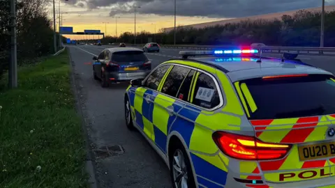 Car driven at 93mph near Peterborough seized by police