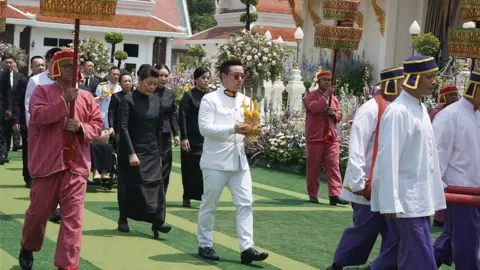 AFP/Getty Images Aiyawatt Srivaddhanaprabha Vichai cremation Leicester City Bangkok