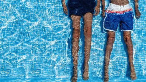 Brown Boys Swim Artwork