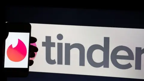 Getty Images Tinder logo
