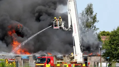 PA Media Harrington School fire