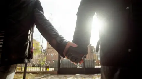 BBC Lasha and Beka hold hands