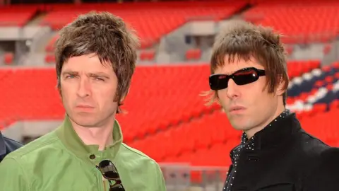 Getty Images Noel and Liam Gallagher