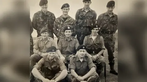 Pete Higgins Group of men in Navy uniforms 