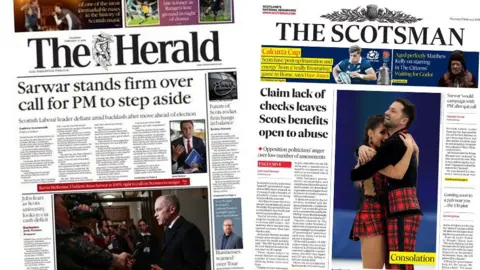 Front pages