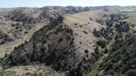 Michael Frachetti Landscape of Tugunbulak taken by a drone